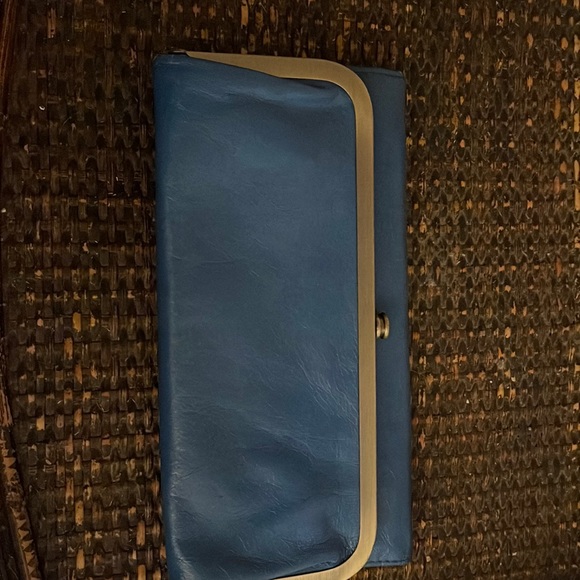 HOBO Accessories Blue Hobo Trifold Wallet Poshmark